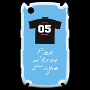 Coque Blackberry 8520 Deuxième ligne D Bonus offensif Bleu 2