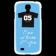 Coque Samsung Galaxy S4 Deuxième ligne D Bonus offensif Bleu 2