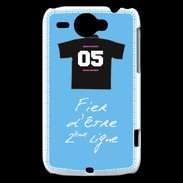 Coque HTC Wildfire G8 Deuxième ligne D Bonus offensif Bleu 2