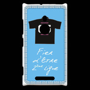 Coque Nokia Lumia 925 Deuxième ligne D Bonus offensif Bleu 2
