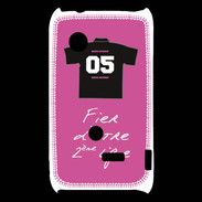 Coque Sony Xperia Typo Deuxième ligne D Bonus offensif Rose 2