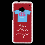 Coque HTC One Deuxième ligne D Bonus offensif Rouge 2