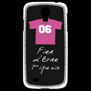 Coque Samsung Galaxy S4 Troisième ligne G Bonus offensif-défensif Noir