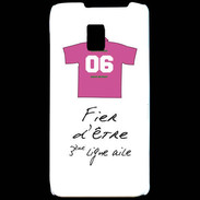 Coque LG P990 Troisième ligne G Bonus offensif-défensif Blanc