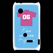 Coque Sony Xperia Typo Troisième ligne G Bonus offensif-défensif Bleu
