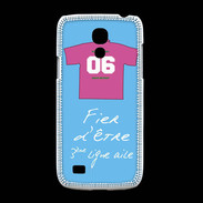 Coque Samsung Galaxy S4mini Troisième ligne G Bonus offensif-défensif Bleu
