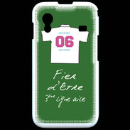 Coque Samsung ACE S5830 Troisième ligne G Bonus offensif-défensif Vert