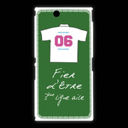 Coque Sony Xpéria Z Ultra Troisième ligne G Bonus offensif-défensif Vert