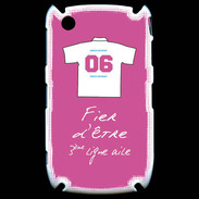 Coque Blackberry 8520 Troisième ligne G Bonus offensif-défensif Rose