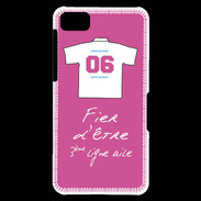 Coque Blackberry Z10 Troisième ligne G Bonus offensif-défensif Rose