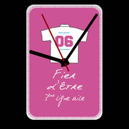 Grande pendule murale Troisième ligne G Bonus offensif-défensif Rose