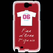 Coque Samsung Galaxy Note 2 Troisième ligne G Bonus offensif-défensif Rouge