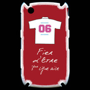 Coque Blackberry 8520 Troisième ligne G Bonus offensif-défensif Rouge