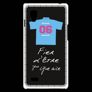 Coque LG Optimus L9 Troisième ligne G Bonus offensif-défensif Noir 2