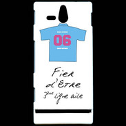 Coque Sony Xperia U Troisième ligne G Bonus offensif-défensif Blanc 2