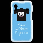Coque Samsung ACE S5830 Troisième ligne G Bonus offensif-défensif Bleu 2