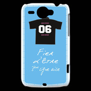 Coque HTC Wildfire G8 Troisième ligne G Bonus offensif-défensif Bleu 2