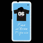 Coque HTC One Troisième ligne G Bonus offensif-défensif Bleu 2