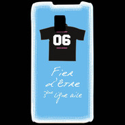 Coque LG P990 Troisième ligne G Bonus offensif-défensif Bleu 2