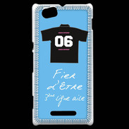 Coque Sony Xperia M Troisième ligne G Bonus offensif-défensif Bleu 2