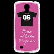 Coque Samsung Galaxy S4 Troisième ligne G Bonus offensif-défensif Rose 2