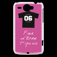 Coque HTC Wildfire G8 Troisième ligne G Bonus offensif-défensif Rose 2