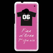 Coque HTC One Troisième ligne G Bonus offensif-défensif Rose 2