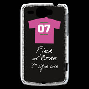 Coque HTC Wildfire G8 Troisième ligne D Bonus offensif-défensif Noir