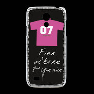 Coque Samsung Galaxy S4mini Troisième ligne D Bonus offensif-défensif Noir