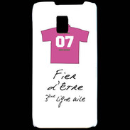 Coque LG P990 Troisième ligne D Bonus offensif-défensif Blanc