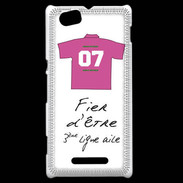 Coque Sony Xperia M Troisième ligne D Bonus offensif-défensif Blanc
