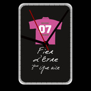 Grande pendule murale Troisième ligne D Bonus offensif-défensif Noir