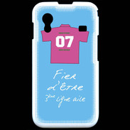 Coque Samsung ACE S5830 Troisième ligne D Bonus offensif-défensif Bleu