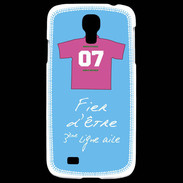 Coque Samsung Galaxy S4 Troisième ligne D Bonus offensif-défensif Bleu