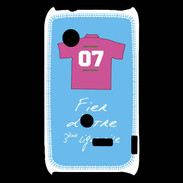 Coque Sony Xperia Typo Troisième ligne D Bonus offensif-défensif Bleu