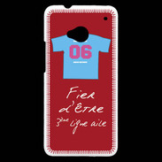 Coque HTC One Troisième ligne G Bonus offensif-défensif Rouge 2