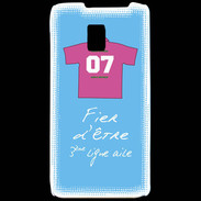 Coque LG P990 Troisième ligne D Bonus offensif-défensif Bleu