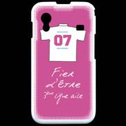 Coque Samsung ACE S5830 Troisième ligne D Bonus offensif-défensif Rose