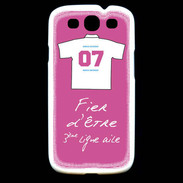 Coque Samsung Galaxy S3 Troisième ligne D Bonus offensif-défensif Rose