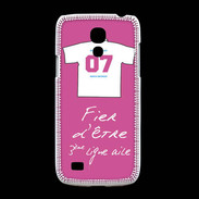 Coque Samsung Galaxy S4mini Troisième ligne D Bonus offensif-défensif Rose