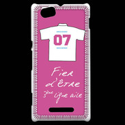 Coque Sony Xperia M Troisième ligne D Bonus offensif-défensif Rose