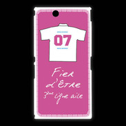 Coque Sony Xpéria Z Ultra Troisième ligne D Bonus offensif-défensif Rose