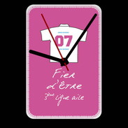 Grande pendule murale Troisième ligne D Bonus offensif-défensif Rose