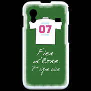 Coque Samsung ACE S5830 Troisième ligne D Bonus offensif-défensif Vert