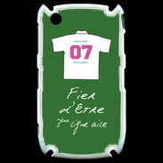 Coque Blackberry 8520 Troisième ligne D Bonus offensif-défensif Vert
