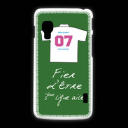 Coque LG L5 2 Troisième ligne D Bonus offensif-défensif Vert