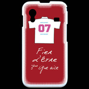 Coque Samsung ACE S5830 Troisième ligne D Bonus offensif-défensif Rouge