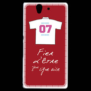 Coque Sony Xperia Z Troisième ligne D Bonus offensif-défensif Rouge