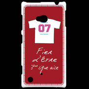 Coque Nokia Lumia 720 Troisième ligne D Bonus offensif-défensif Rouge