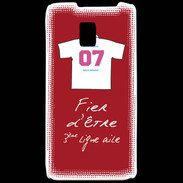 Coque LG P990 Troisième ligne D Bonus offensif-défensif Rouge